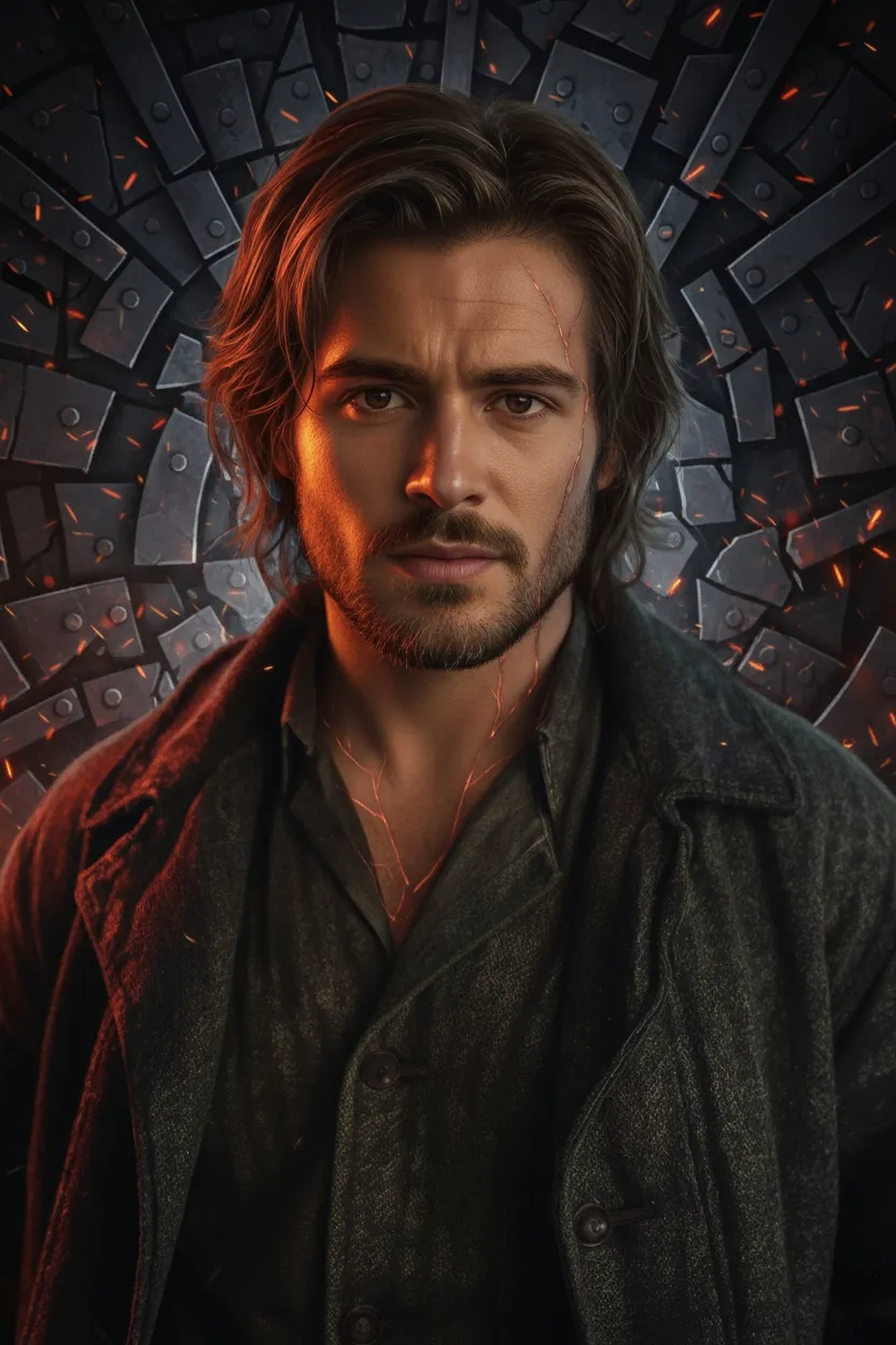 Khael Vireon — First Guardian, keeper of flame and form